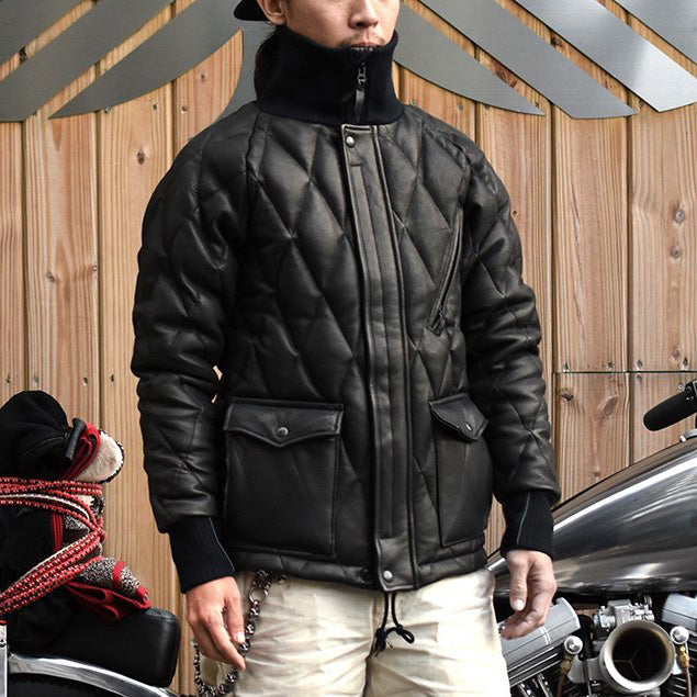 ALL NEW RACING DOWN JKT2 RELAX FIT with WIND GUARD - DEERSKIN