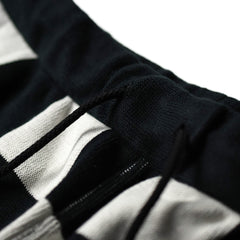 May club -【WESTRIDE】NGT KNIT CHECKER SHORTS - BLK/OFF