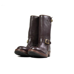 May club -【Addict Clothes】AD-S-01 STEERHIDE ENGINEER BOOTS - BROWN