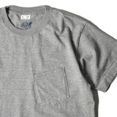 May club -【Addict Clothes】ACV-CSP00 ACVM POCKET TEE - LIGHT GREY