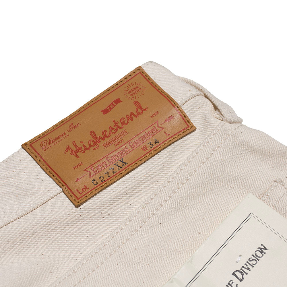 Selvedge Denim White - May club