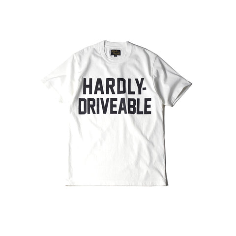 May club -【HARDLY-DRIVEABLE】HARDLY-DRIVEABLE Short Sleeve Shirts - WHITE (Straight)