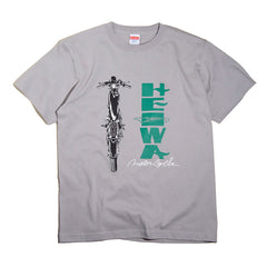 HEIWA NO.11 SHORT SLEEVE TEE - GREY - May club