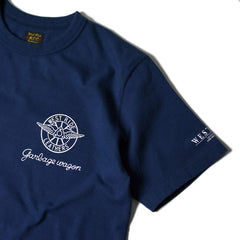 May club -【WESTRIDE】"TRADE MARK" TEE - NAVY