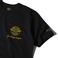 May club -【WESTRIDE】"TRADE MARK" TEE - BLACK