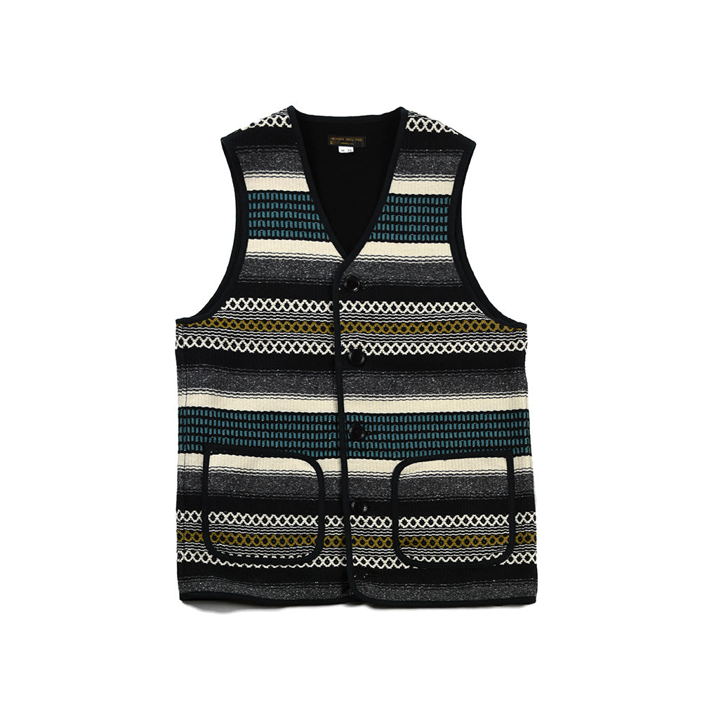 May club -【WESTRIDE】MEXICAN OUTLAW RUG VEST