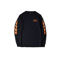 May club -【HWY】HAWG LONG SLEEVE TEE - BLACK