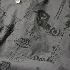 May club -【WESTRIDE】CALIFORNIA SOUVENIR SHIRTS - GREY