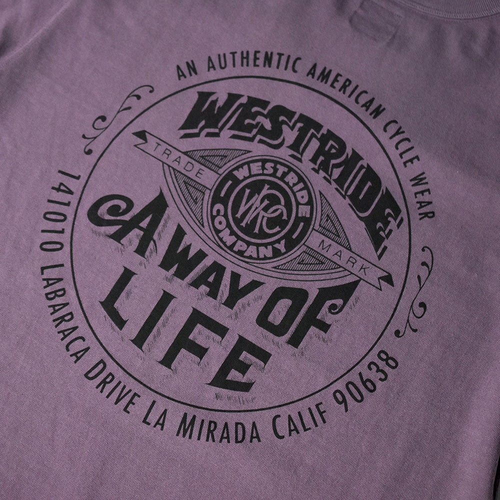 May club -【WESTRIDE】"A WAY OF LIFE" TEE - WIST