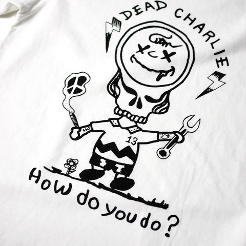 May club -【WESTRIDE】"HOW DO YOU DO" TEE - WHITE