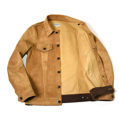 May club -【WESTRIDE】ROUGH-OUT COW LEATHER DEAN JACKET