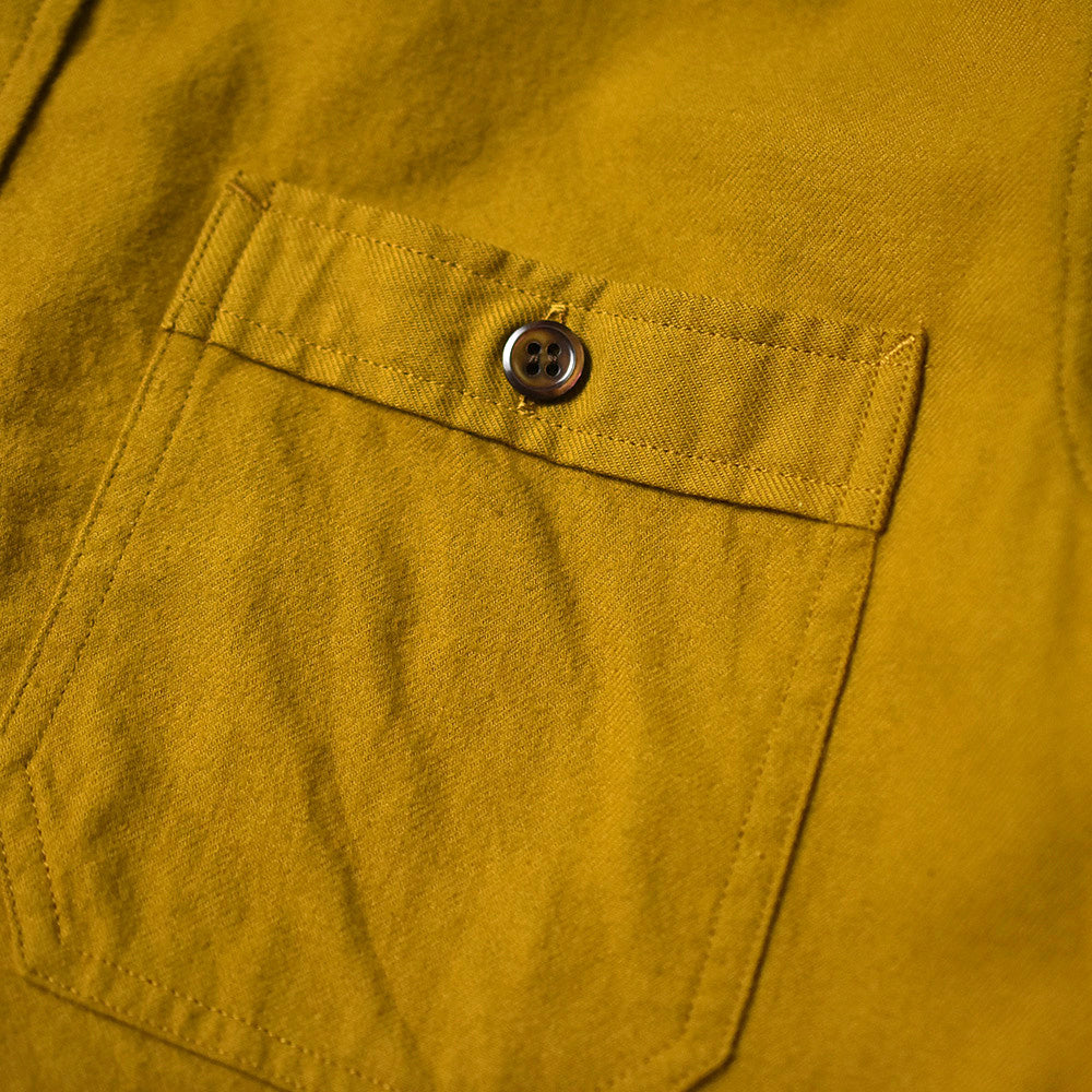 May club -【Addict Clothes】ACV-SH01 PADDED FLANNEL SHIRT - MUSTARD