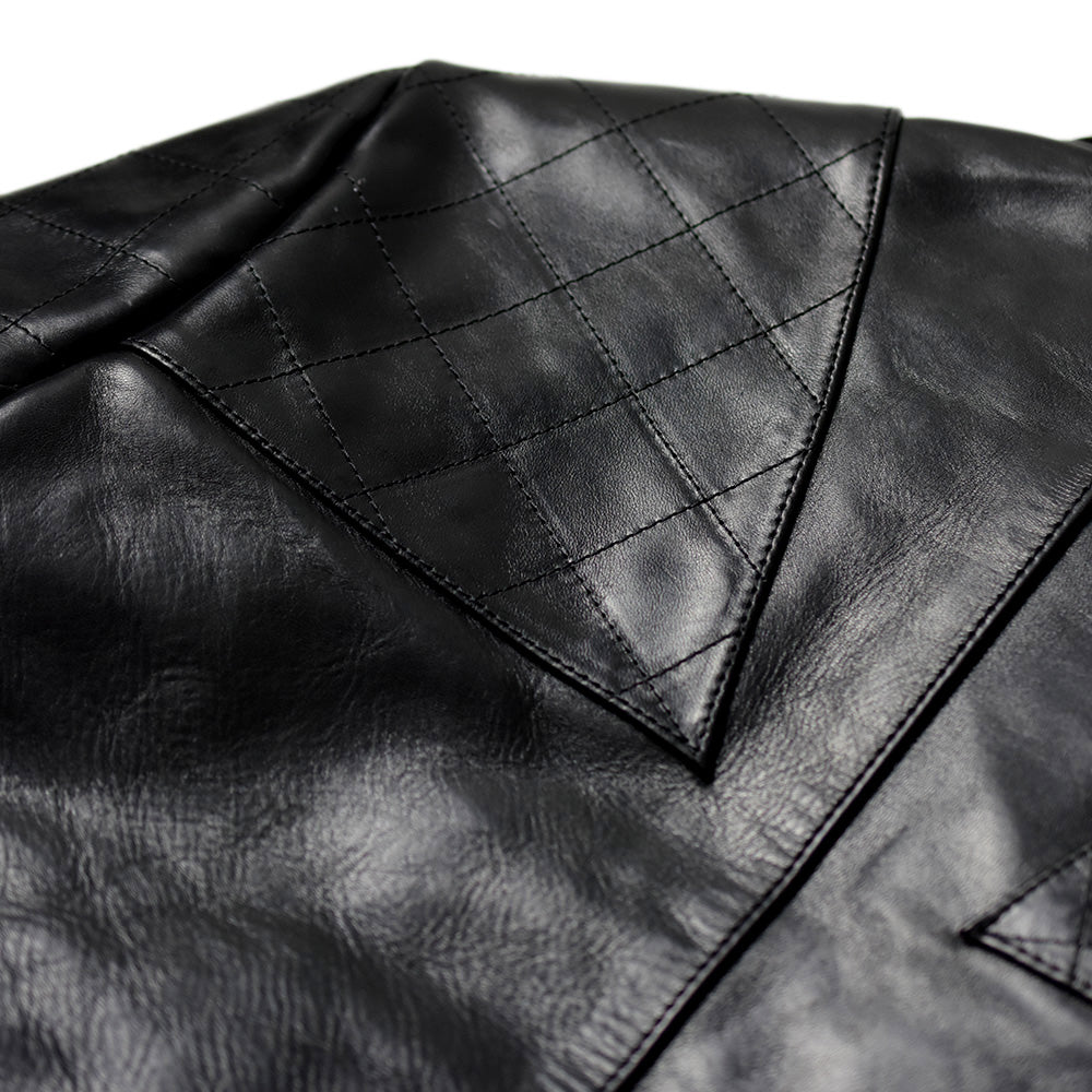 May club -【Addict Clothes】AD-04 Horsehide Resistance Jacket - Black