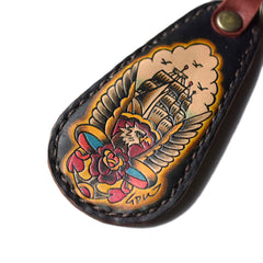 May club -【GDW Studio】Shoehorn Keychain - Dragon Skull