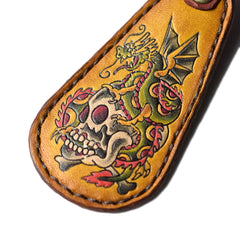 May club -【GDW Studio】Shoehorn Keychain - Dragon Skull