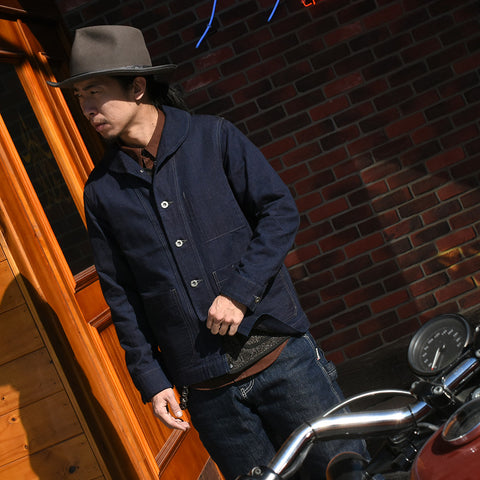 May club -【Trophy Clothing】MIL DENIM USN COVERALL