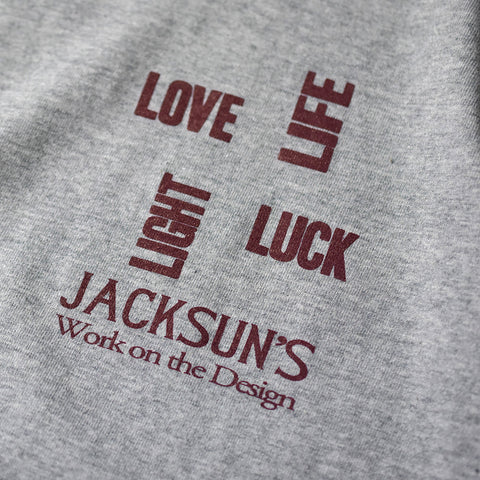 May club -【JACKSUN'S】JACKSUN'S 4L SS T-SHIRTS - GREY