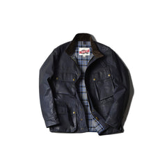 May club -【Addict Clothes】AD-WX-02 WAXED COTTON BMC JACKET - DARK BLUE