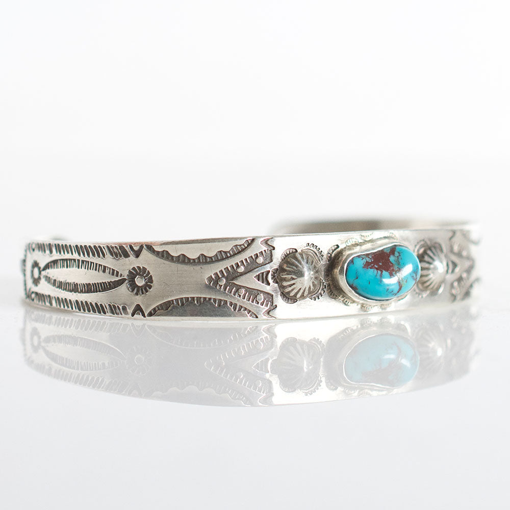 BISBEE COINSILVER BANGLE - 10mm - May club