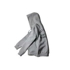 May club -【Addict Clothes】ACV-SWP01 PRINTED ZIP-UP PARKA - L. GREY