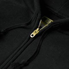 May club -【Addict Clothes】ACV-SWP01 PRINTED ZIP-UP PARKA - BLACK