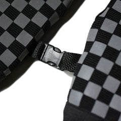 May club -【B.W.G JAPAN】REFLECTOR CHECKER GLOVE - BLACK