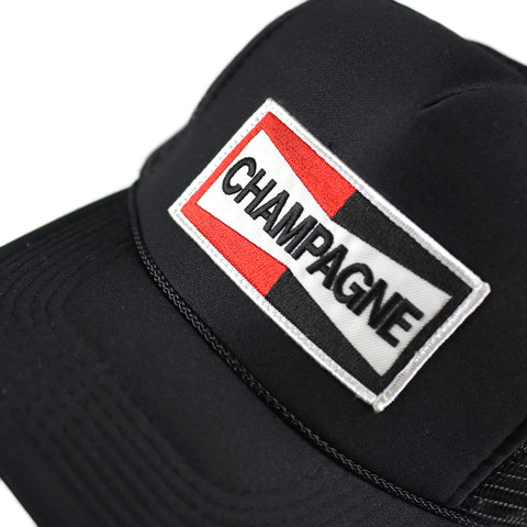 May club -【B.W.G JAPAN】CHAMPAGNE CAP - BLACK
