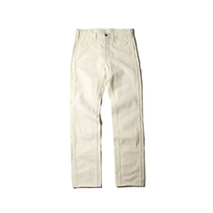 May club -【THE HIGHEST END】HERRINGBONE PAINTER PANTS - WHITE