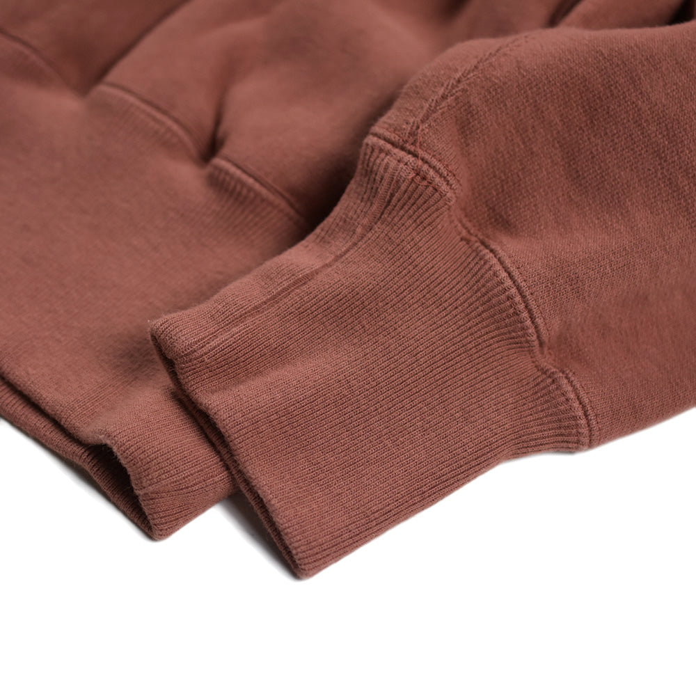 May club -【WESTRIDE】HEAVY WEIGHT FRONT V SWEAT "SLOPPY" - MAROON