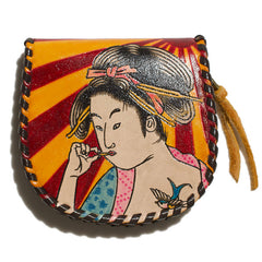 Coin Purse - SAMURAI AND GEISHA - May club