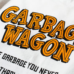 May club -【WESTRIDE】GARBAGE WAGON LOGO TEE - VANILLA