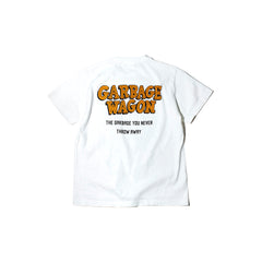 May club -【WESTRIDE】GARBAGE WAGON LOGO TEE - VANILLA