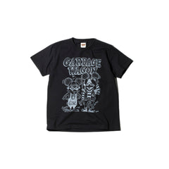 May club -【WESTRIDE】GARBAGE WAGON LOGO TEE - BLACK