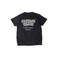 May club -【WESTRIDE】GARBAGE WAGON LOGO TEE - BLACK