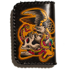 COIN PURSE - EAGLE SNAKE SKULL - May club