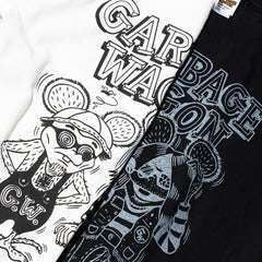 May club -【WESTRIDE】GARBAGE WAGON LOGO TEE - BLACK