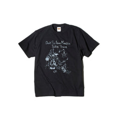 May club -【WESTRIDE】GARBAGE WAGON CxTxM DESIGN TEE - BLACK