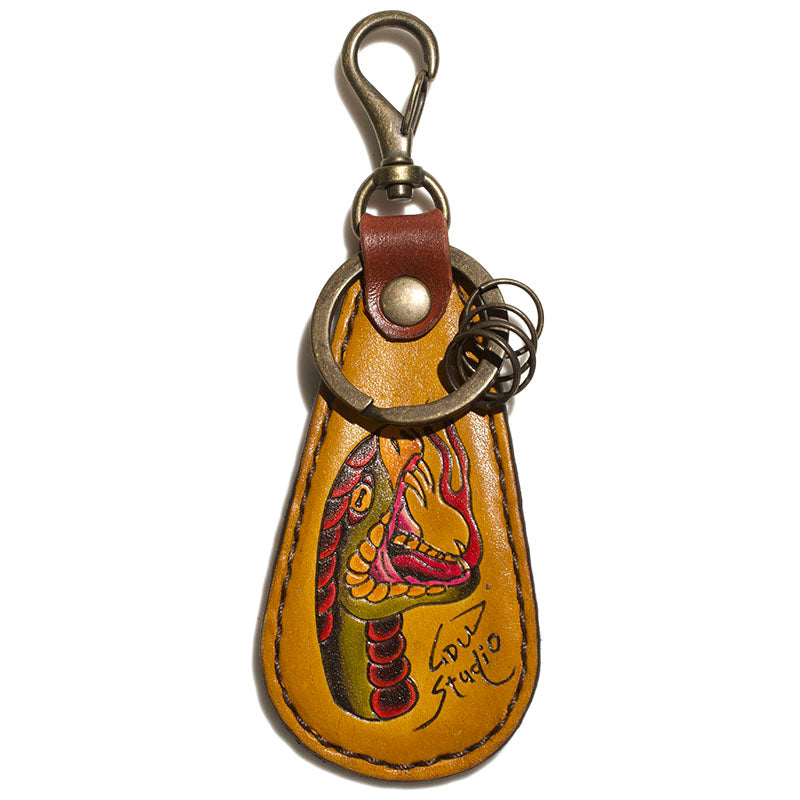 Shoehorn Keychain - chief snake - May club