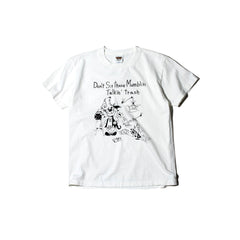 May club -【WESTRIDE】GARBAGE WAGON CxTxM DESIGN TEE - VANILLA