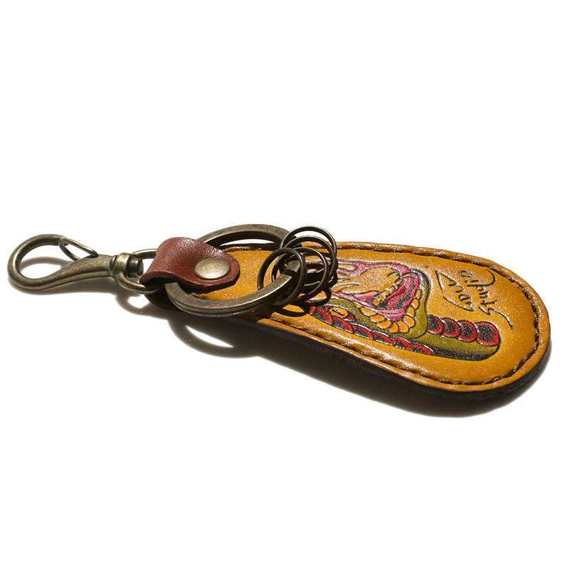 Shoehorn Keychain - chief snake - May club