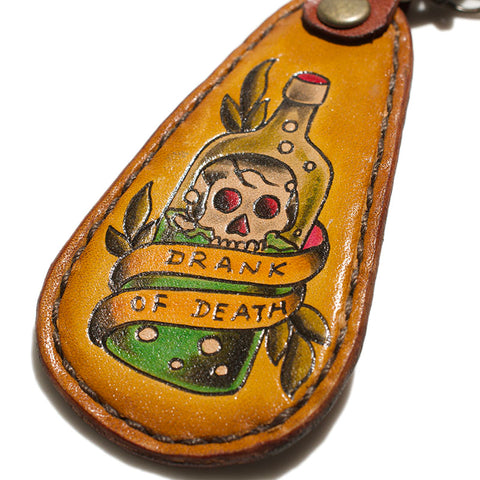 Shoehorn Keychain - DRINK OF DEATH - May club