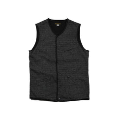 May club -【WESTRIDE】BEACH FLANNEL VEST - BLK