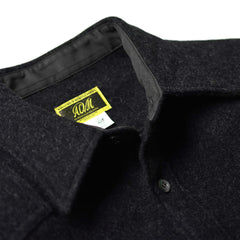 May club -【Addict Clothes】ACV-SH01 PADDED WOOL SHIRT - CHARCOAL GREY