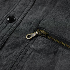 May club -【B.W.G JAPAN】CHAMBRAY SHIRTS - BLACK