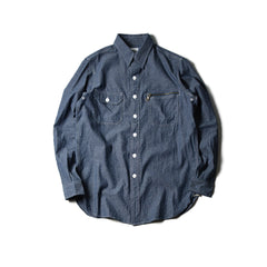 May club -【B.W.G JAPAN】CHAMBRAY SHIRTS - BLUE