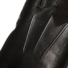 ACV-G01H RACING BOA GLOVES - BLACK HORSEHIDE - May club