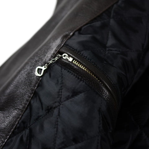May club -【WESTRIDE】OAK CANYON LEATHER JACKET - BROWN