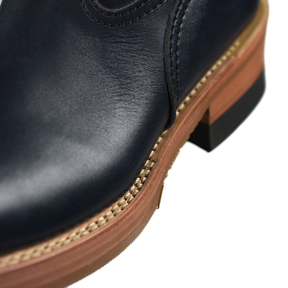 May club -【Addict Clothes】AD-S-01 STEERHIDE ENGINEER BOOTS - DARK BLUE