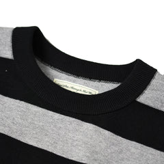 May club -【WESTRIDE】HEAVY BORDER LONG SLEEVES TEE - GREY