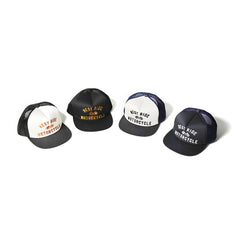 May club -【WESTRIDE】TWILL MESH CAP - CHECKER FLAG